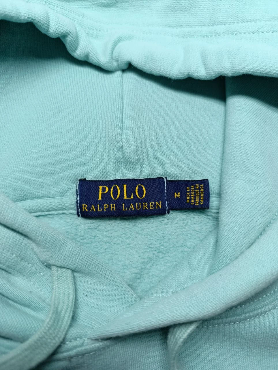 Polo Ralph Lauren 'POLO 1992' Green Water Hoodie - Size M – photo 2